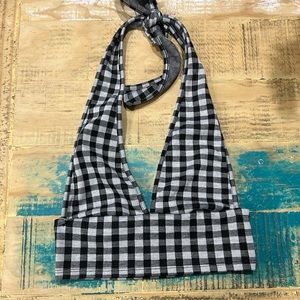 Checkered tank top